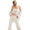 imageSUUKSESS Women Sexy Square Neck Tank Top Summer Y2K Going Out Basic Cami Shirt01 Cream White