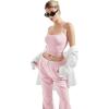 imageSUUKSESS Women Sexy Square Neck Tank Top Summer Y2K Going Out Basic Cami ShirtBaby Powder