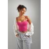 imageSUUKSESS Women Sexy Square Neck Tank Top Summer Y2K Going Out Basic Cami ShirtHot Pink