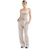 imageSUUKSESS Women Sexy Square Neck Tank Top Summer Y2K Going Out Basic Cami ShirtLvory Apricot