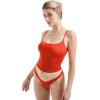 imageSUUKSESS Women Sexy Square Neck Tank Top Summer Y2K Going Out Basic Cami ShirtRed
