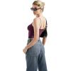 imageSUUKSESS Women Sexy Square Neck Tank Top Summer Y2K Going Out Basic Cami ShirtViolet
