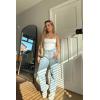 imageSUUKSESS Women Sexy Square Neck Thong Bodysuit Backless Cami Bodysuit Top01 White
