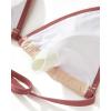 imageSUUKSESS Women Sexy Thong String 2 Piece Bikini Set Cheeky Halter Swimsuit71 Beige Brown