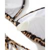 imageSUUKSESS Women Sexy Thong String 2 Piece Bikini Set Cheeky Halter Swimsuit71 Leopard