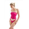 imageSUUKSESS Women Sexy Tube Top Summer Y2K Going Out Double Lined Basic Tank TopHot Pink