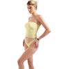 imageSUUKSESS Women Sexy Tube Top Summer Y2K Going Out Double Lined Basic Tank TopPale Yellow