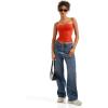 imageSUUKSESS Women Sexy Tube Top Summer Y2K Going Out Double Lined Basic Tank TopRed