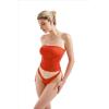imageSUUKSESS Women Sexy Tube Top Summer Y2K Going Out Double Lined Basic Tank TopRed