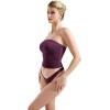 imageSUUKSESS Women Sexy Tube Top Summer Y2K Going Out Double Lined Basic Tank TopViolet