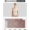 imageSUUKSESS Women Square Neck Lace Bodysuit Sleeveless Spaghetti Strap Tank TopCheetah Print