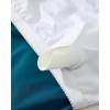 imageSUUKSESS Women Tummy Control Tankini Bathing Suit Ruffle High Waisted Swimsuit60 Peacock Blue
