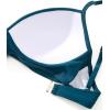 imageSUUKSESS Women Twist High Waisted Bikini Sexy Push Up Two Piece Swimsuits1 Peacock Blue