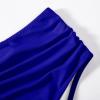 imageSUUKSESS Women Twist High Waisted Bikini Sexy Push Up Two Piece Swimsuits1 Royal Blue