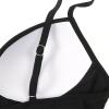 imageSUUKSESS Women Twist High Waisted Bikini Sexy Push Up Two Piece Swimsuits1 Upgrade Black