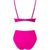 imageSUUKSESS Women Twist High Waisted Bikini Sexy Push Up Two Piece Swimsuits1 Upgrade Hot Pink