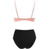 imageSUUKSESS Women Twist High Waisted Bikini Sexy Push Up Two Piece Swimsuits1 Upgrade Pink Black