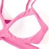 imageSUUKSESS Women Wrap Bikini Set Push Up High Waisted 2 Piece Swimsuits87 Pink Color Block