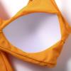 imageSUUKSESS Women Wrap Bikini Set Push Up High Waisted 2 Piece Swimsuits87 Yellow Leaves