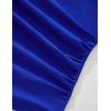 imageSUUKSESS Women Wrap Cut Out One Piece Swimsuit High Waisted Monokini Bathing Suit02 Blue Block