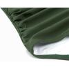 imageSUUKSESS Women Wrap Cut Out One Piece Swimsuit High Waisted Monokini Bathing Suit02 Deep Green