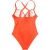 imageSUUKSESS Women Wrap Cut Out One Piece Swimsuit High Waisted Monokini Bathing Suit02 Orange