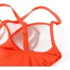 imageSUUKSESS Women Wrap Cut Out One Piece Swimsuit High Waisted Monokini Bathing Suit02 Orange