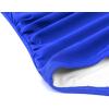 imageSUUKSESS Women Wrap Cut Out One Piece Swimsuit High Waisted Monokini Bathing Suit02 Royal Blue