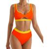 68 Yellow Orange Color Block