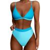 #1 Blue Color Block