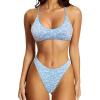 56 Blue Ditsy Floral