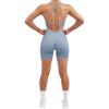 imageSUUKSESS Women Strappy Romper Seamless Jumpsuit Tummy Control Padded Sports Bra11 Light Blue