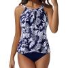 60 Navy Blue Floral