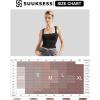 imageSUUKSESS Women Double Lined Square Neck Crop Tank Top Sleeveless Basic Y2k TopsBlack