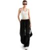 imageSUUKSESS Women Halter Tank Tops Double Lined Backless Y2K Trendy Going Out TopsWhite