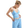 imageSUUKSESS Women Sexy Deep V Neck Sleeveless Fitted Basic Tops Y2K Tank Top CamiBaby Blue