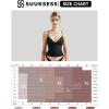 imageSUUKSESS Women Sexy Deep V Neck Sleeveless Fitted Basic Tops Y2K Tank Top CamiHot Pink
