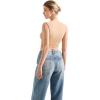 imageSUUKSESS Womens Square Neck Going Out Tank Tops Double Lined Summer Sleeveless Business Casual ShirtNude