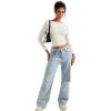 imageSUUKSESS Women Crew Neck Long Sleeve T Shirts Double Lined Tight Fitted Crop TopWhite