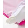 imageSUUKSESS Women Sexy Lace V Neck One Piece Swimsuit Tummy Control Bathing Suit64 Hot Pink
