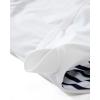 imageSUUKSESS Women Slimming Ruffle One Piece Swimsuits Ruched Tummy Control Bathing Suits1 White Blue Striped