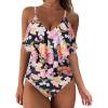 #1 Colorful Floral Black