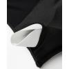 imageSUUKSESS Women Mesh One Shoulder One Piece Swimsuit Tummy Control Bathing Suit88 Black