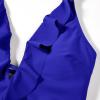 imageSUUKSESS Women Sexy Halter One Piece Swimsuits Ruffle Tummy Control Bathing Suit1 Royal Blue