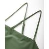 imageSUUKSESS Women Sexy Tummy Control One Piece Swimsuits Square Neck Bathing Suits62 Army Green