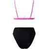 imageSUUKSESS Women Triangle High Cut Bikini Sets Sexy High Waisted 2 Piece Swimsuit57 Black Pink