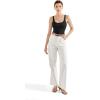 imageSUUKSESS Women Padded Ribbed Long Tank Tops Summer Going Out Basic Scoop Neck Cami TopsBlack