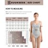 imageSUUKSESS Women Padded Ribbed Long Tank Tops Summer Going Out Basic Scoop Neck Cami TopsRed