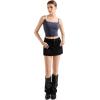imageSUUKSESS Women Lace Double Lined Camisole Top Spaghetti Strap Going Out Tank TopAsh