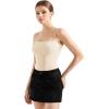 imageSUUKSESS Women Bustier No Boning Corset Tops Fitted Going Out Y2k Cami Tank TopsSoft Sand